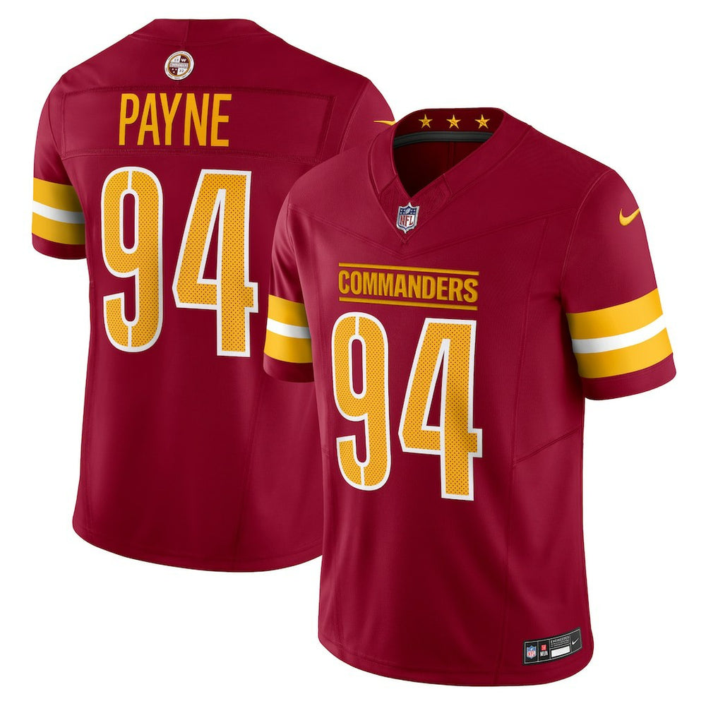 Daron Payne Washington Commanders Vapor F.U.S.E. Limited Jersey - Burgundy on sale