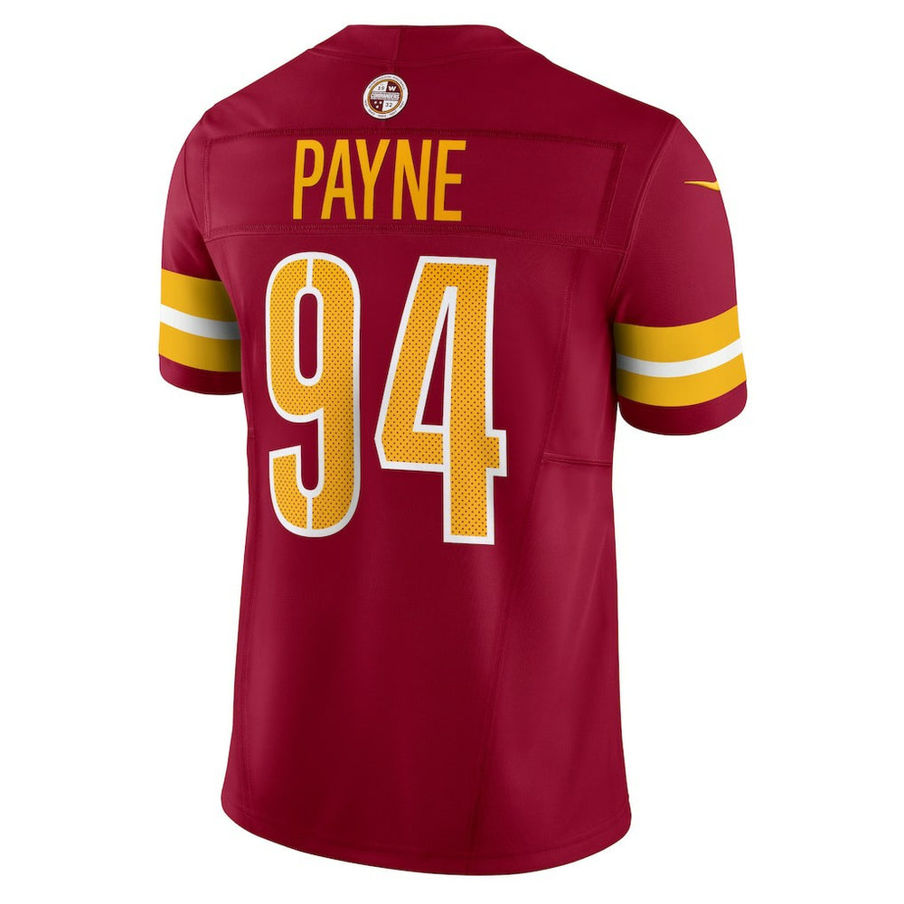 Daron Payne Washington Commanders Vapor F.U.S.E. Limited Jersey - Burgundy on sale