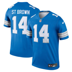 Amon-Ra St. Brown Detroit Lions Legend Player Performance Top - Blue for sale