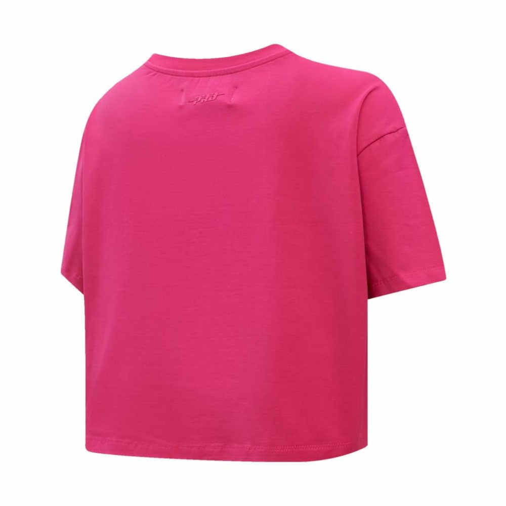 Colorado Avalanche Pro Standard Women's Triple Pink Cropped Boxy T-Shirt T-shirts