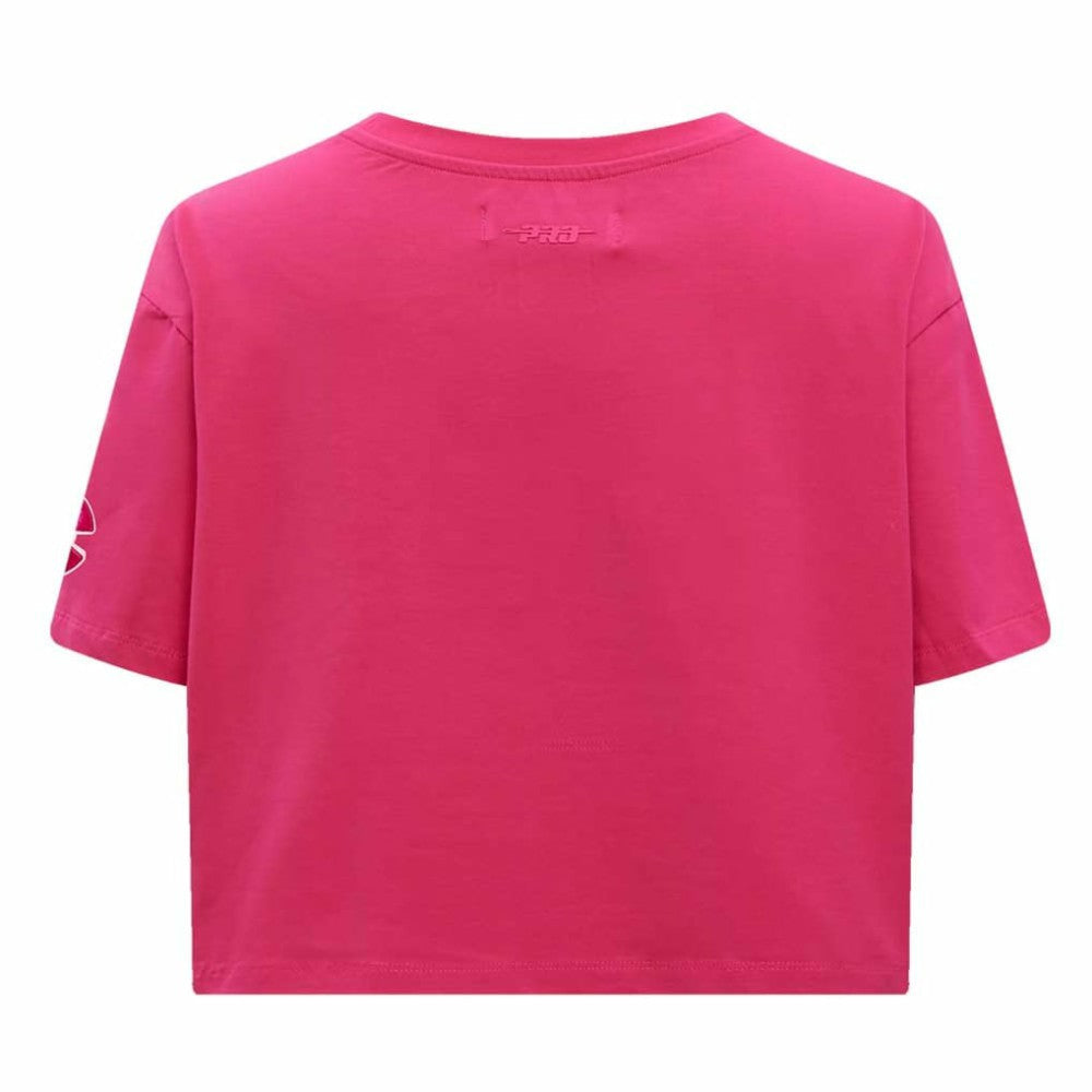 Colorado Avalanche Pro Standard Women's Triple Pink Cropped Boxy T-Shirt T-shirts