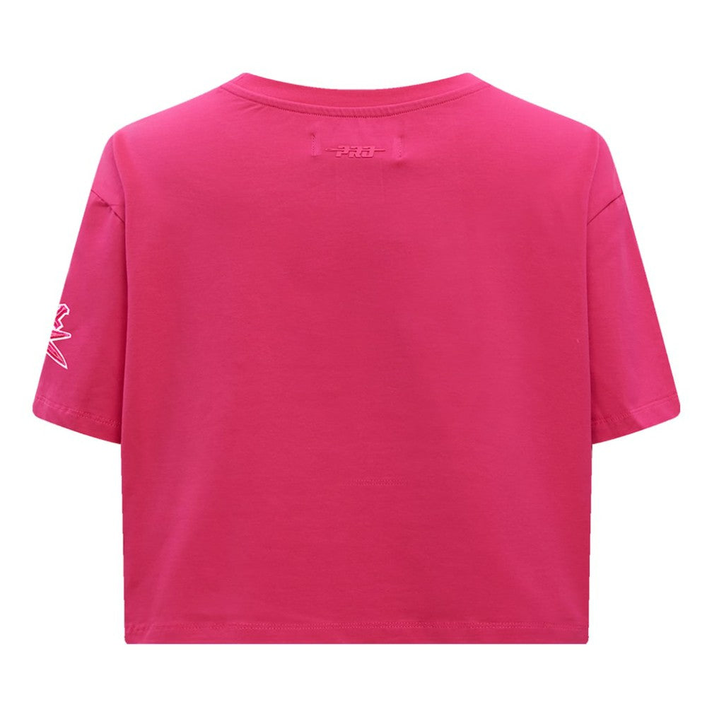 Vegas Golden Knights Pro Standard Women's Triple Pink Cropped Boxy T-Shirt T-shirts