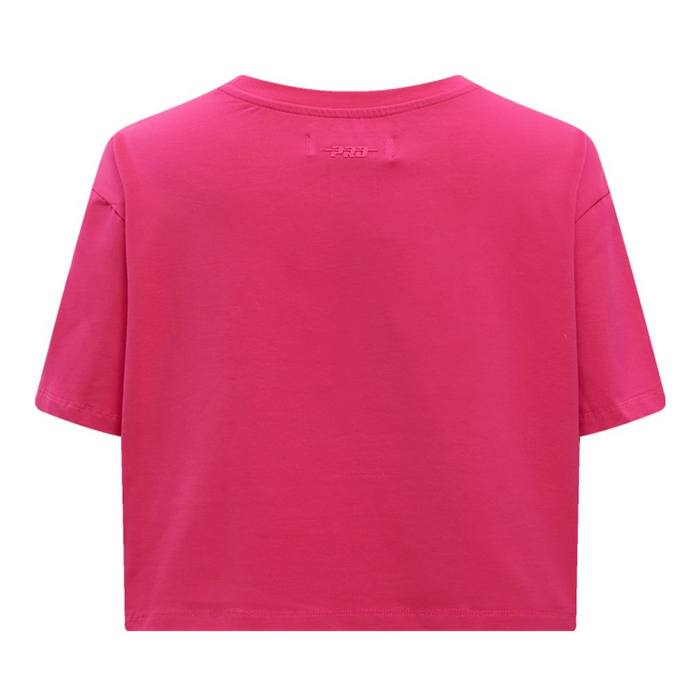 Washington Capitals Pro Standard Women's Triple Pink Cropped Boxy T-Shirt T-shirts
