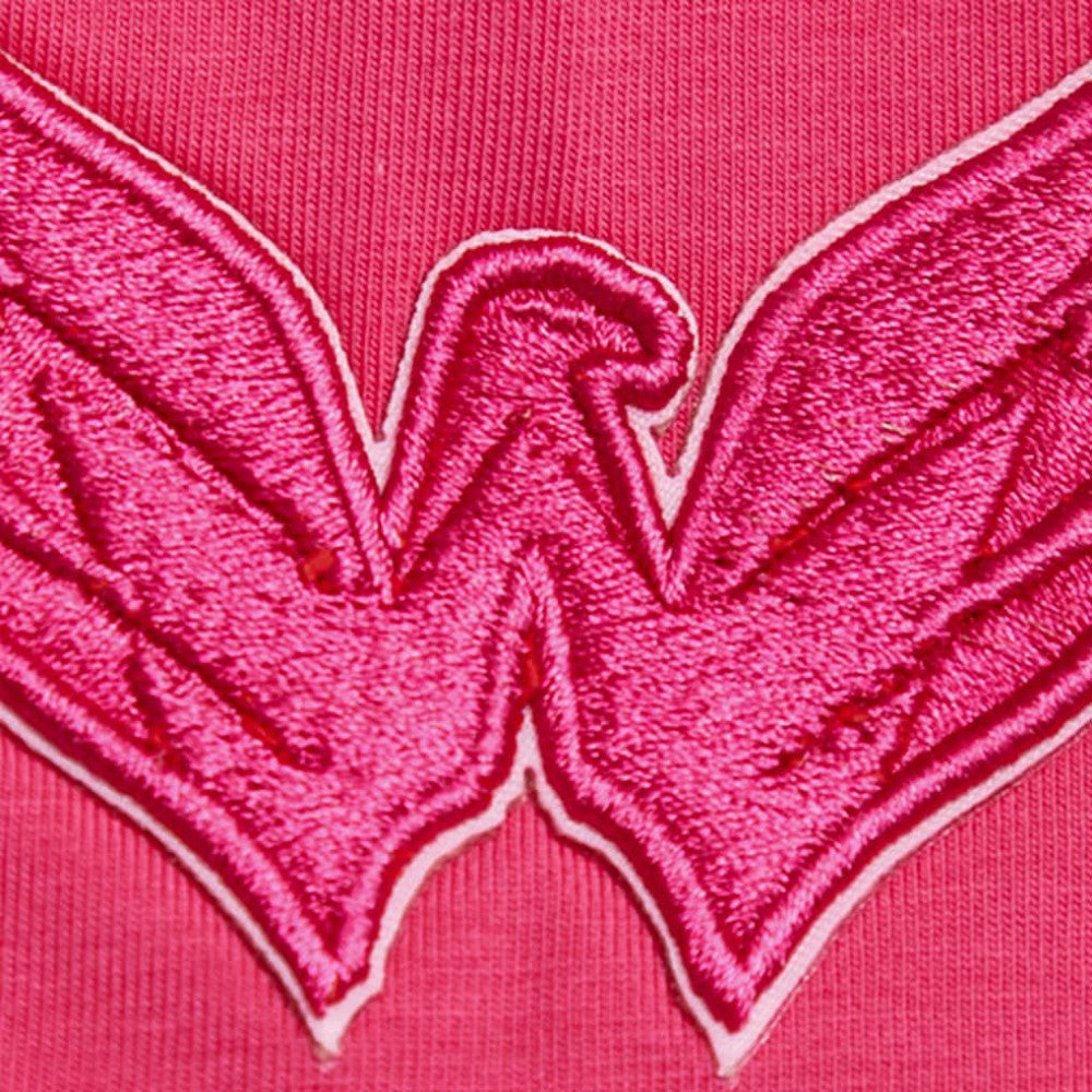 Washington Capitals Pro Standard Women's Triple Pink Cropped Boxy T-Shirt T-shirts