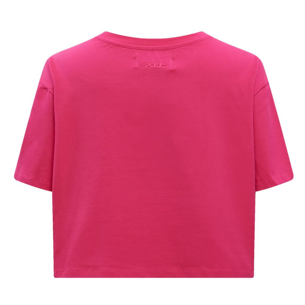 Tampa Bay Lightning Pro Standard Women's Triple Pink Cropped Boxy T-Shirt T-shirts
