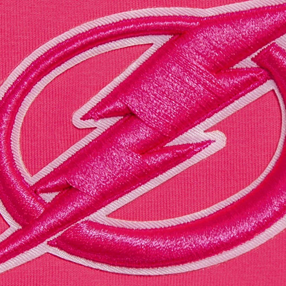 Tampa Bay Lightning Pro Standard Women's Triple Pink Cropped Boxy T-Shirt T-shirts