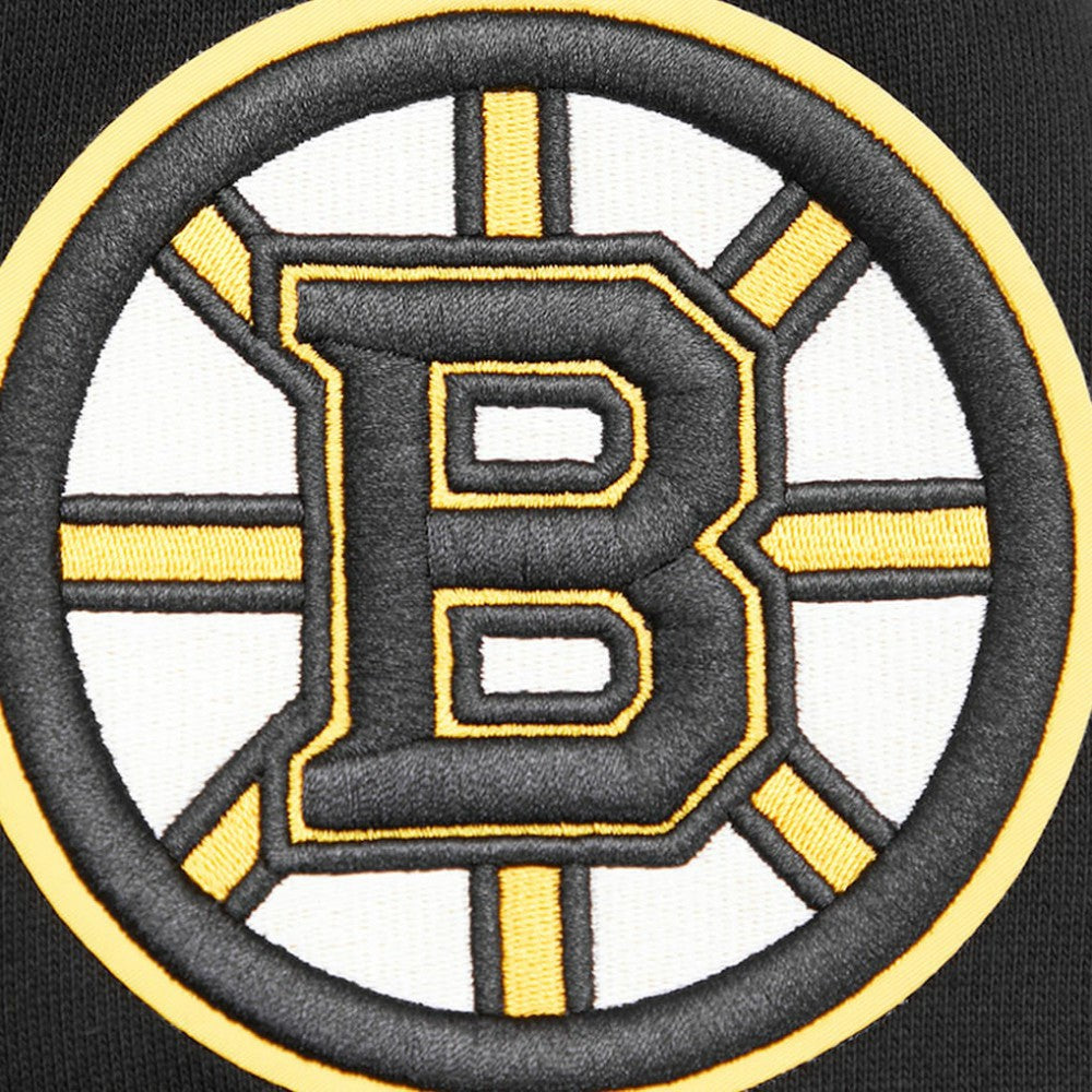 Boston Bruins Pro Standard Crest Emblem Pullover Sweatshirt - Black Sweatshirts