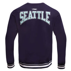 Seattle Kraken Pro Standard Crest Emblem Pullover Sweatshirt - Deep Sea Blue Sweatshirts