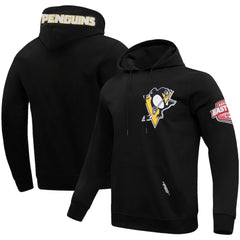 Pittsburgh Penguins Pro Standard Classic Pullover Hoodie - Black Hoodies
