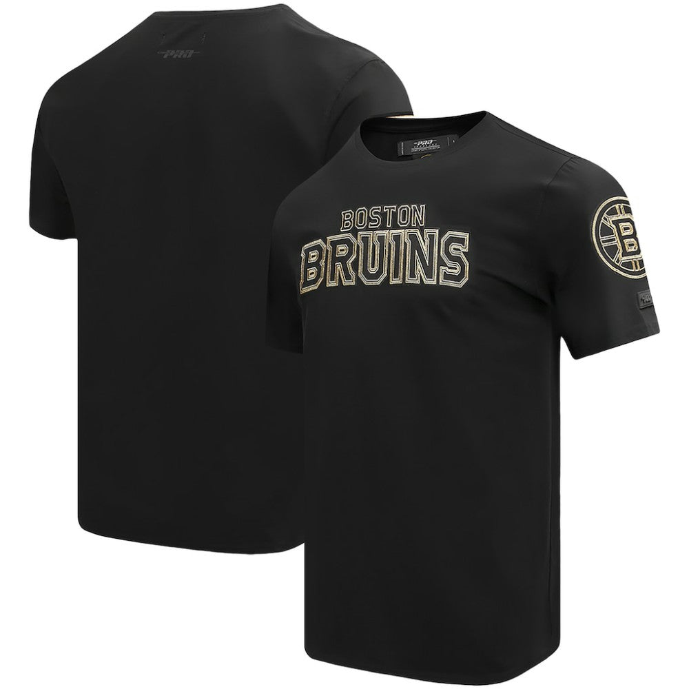 Boston Bruins Pro Standard Wordmark T-Shirt - Black T-shirts