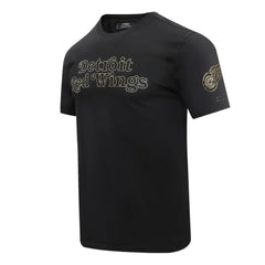 Detroit Red Wings Pro Standard Wordmark T-Shirt - Black T-shirts