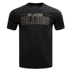 St. Louis Blues Pro Standard Wordmark T-Shirt - Black T-shirts