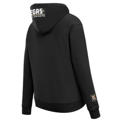 Vegas Golden Knights Pro Standard Women's Classic Chenille Pullover Hoodie - Black Hoodies