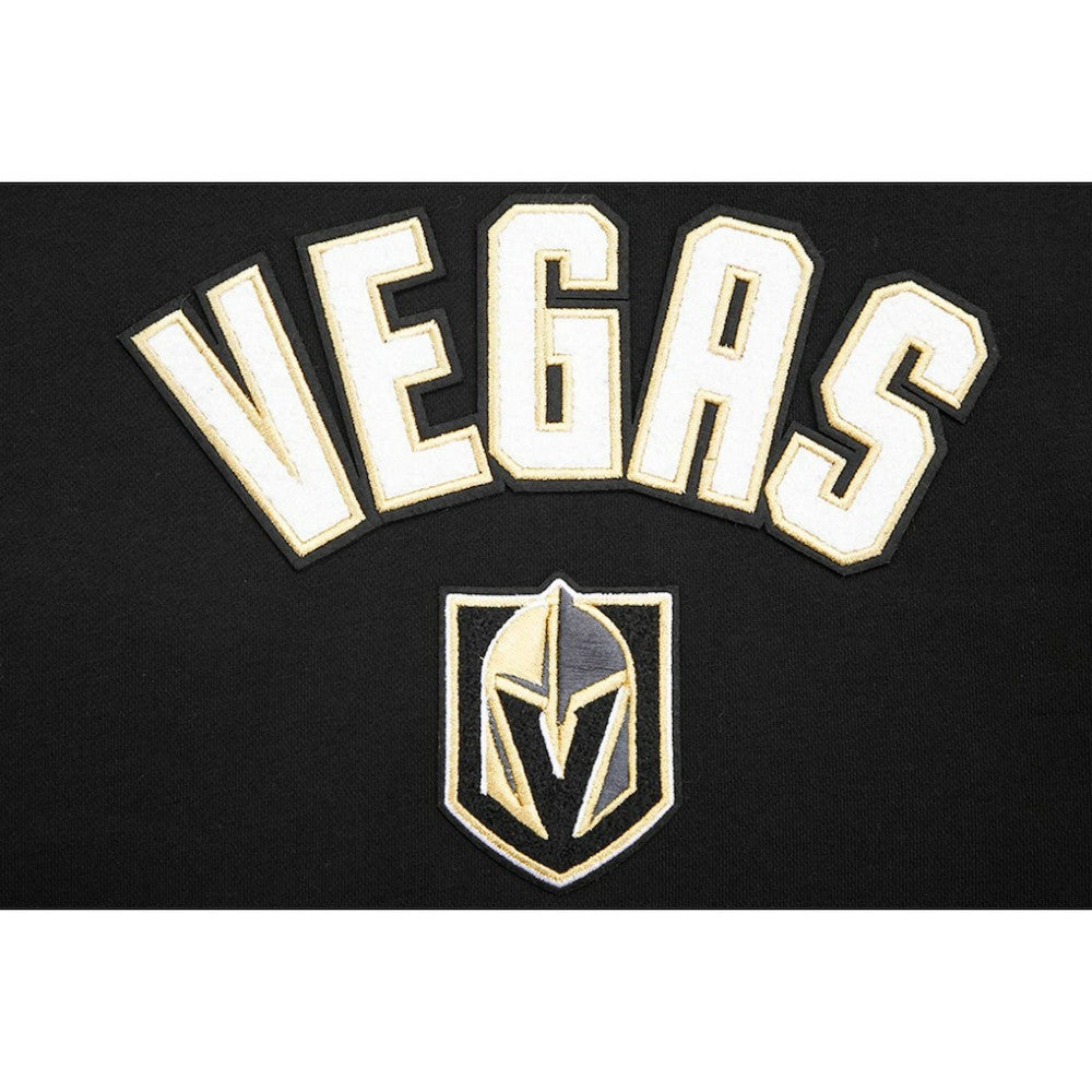 Vegas Golden Knights Pro Standard Women's Classic Chenille Pullover Hoodie - Black Hoodies
