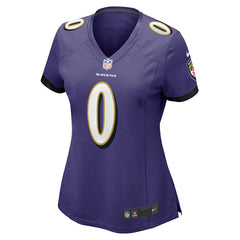 Roquan Smith Baltimore Ravens Women's Team Game Jersey - Purple sale