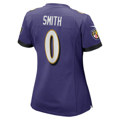 Roquan Smith Baltimore Ravens Women's Team Game Jersey - Purple sale