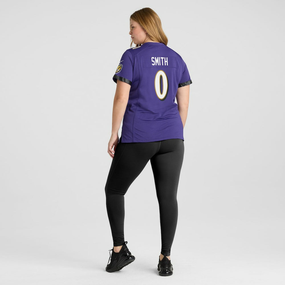 Roquan Smith Baltimore Ravens Women's Team Game Jersey - Purple sale