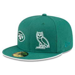 New York Jets New Era OVO x NFL 59FIFTY Fitted Hat - Green cheap