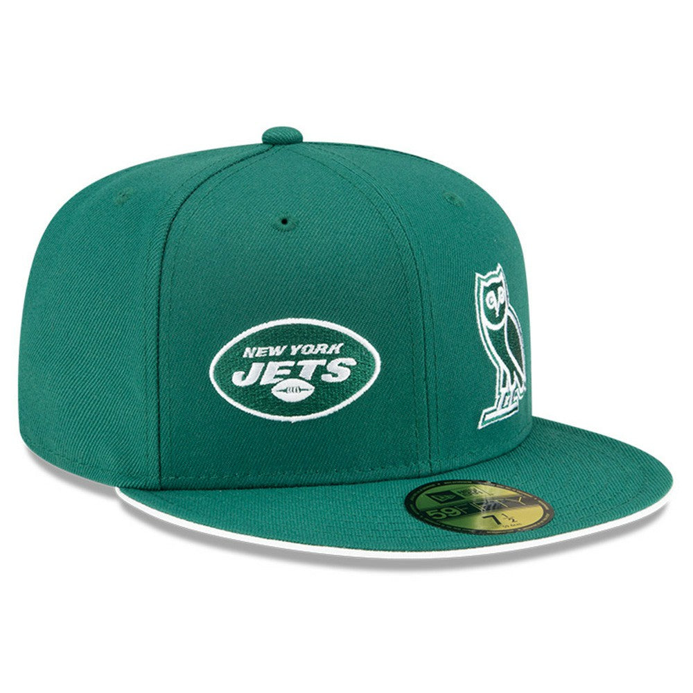 New York Jets New Era OVO x NFL 59FIFTY Fitted Hat - Green cheap
