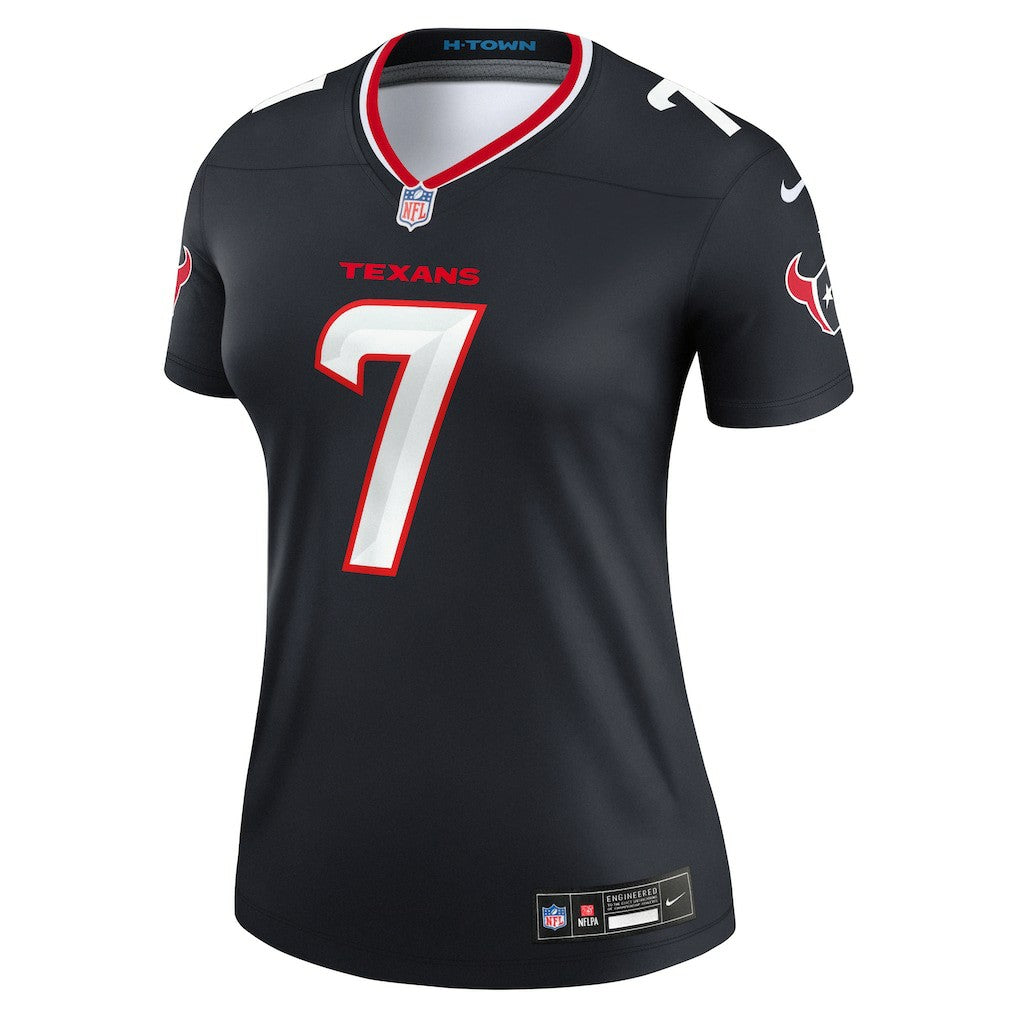 C.J. Stroud Houston Texans Women's Legend Player Performance Top - Navy on sale