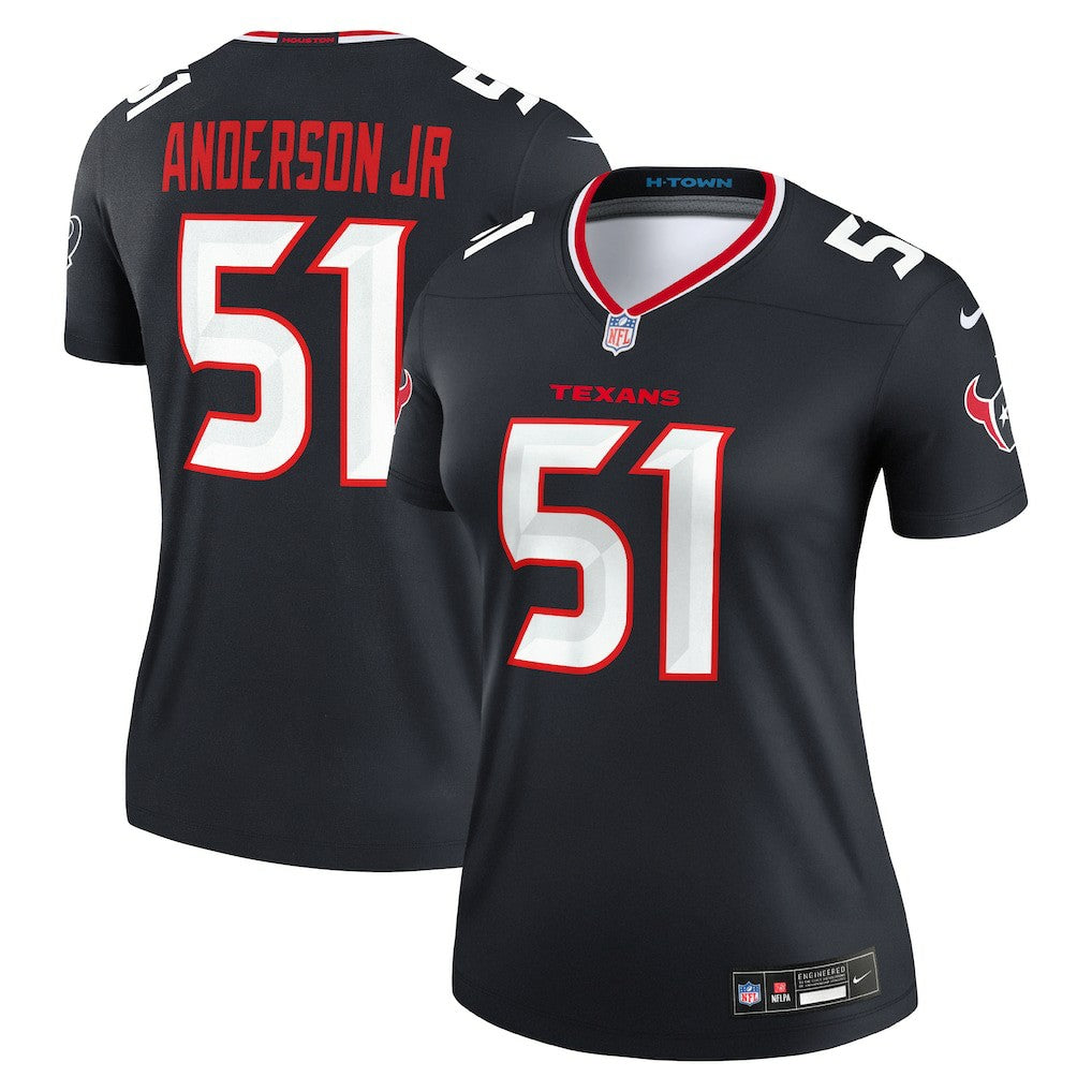 Will Anderson Jr. Houston Texans Women's Legend Player Performance Top - Navy sale