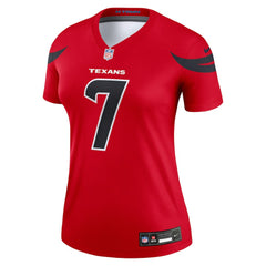 C.J. Stroud Houston Texans Women's Alternate Legend Player Performance Top - Red for sale