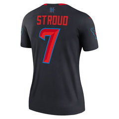 C.J. Stroud Houston Texans Women's Alternate Legend Player Performance Top - Navy for sale
