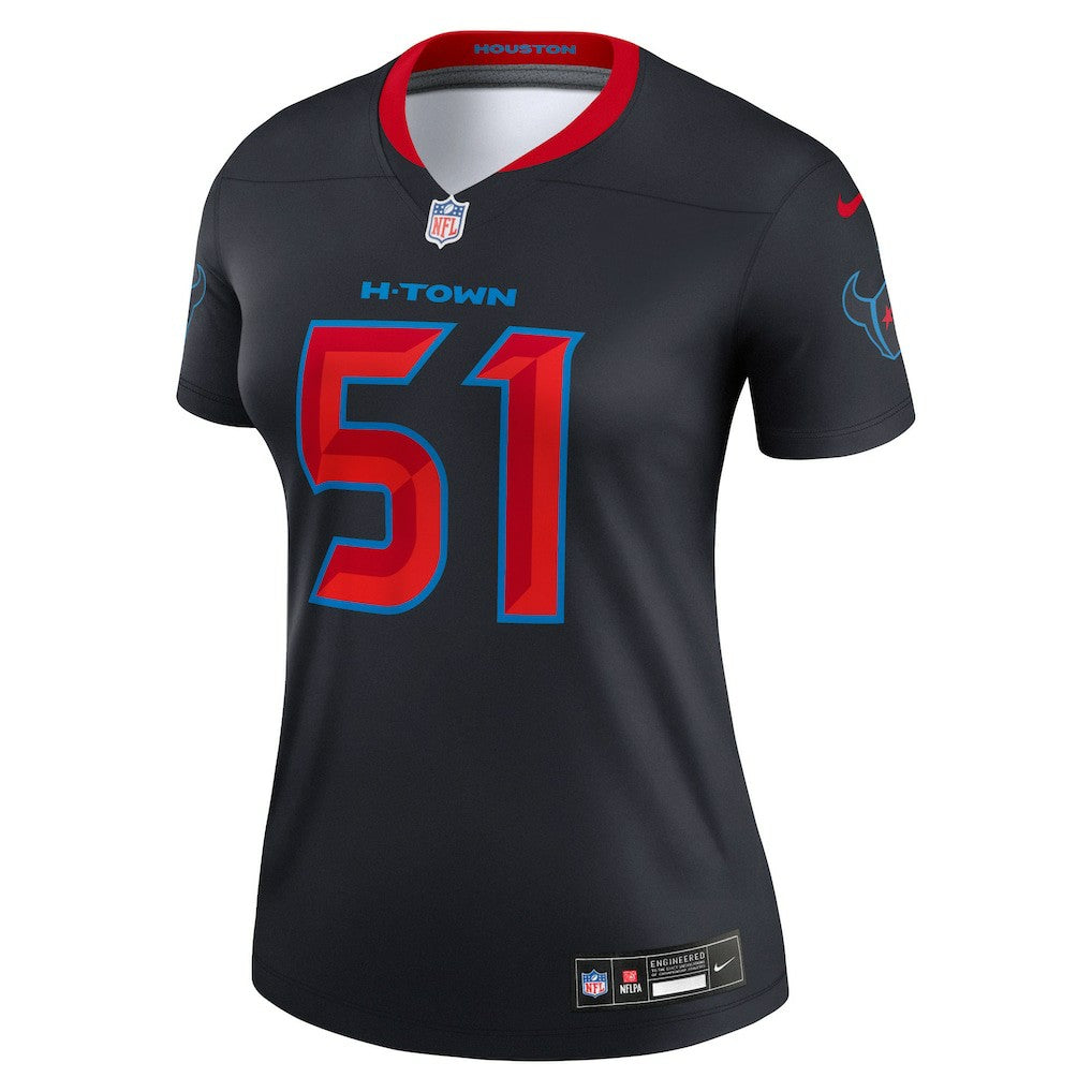 Will Anderson Jr. Houston Texans Women's Alternate Legend Player Performance Top - Navy discount