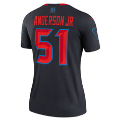 Will Anderson Jr. Houston Texans Women's Alternate Legend Player Performance Top - Navy discount