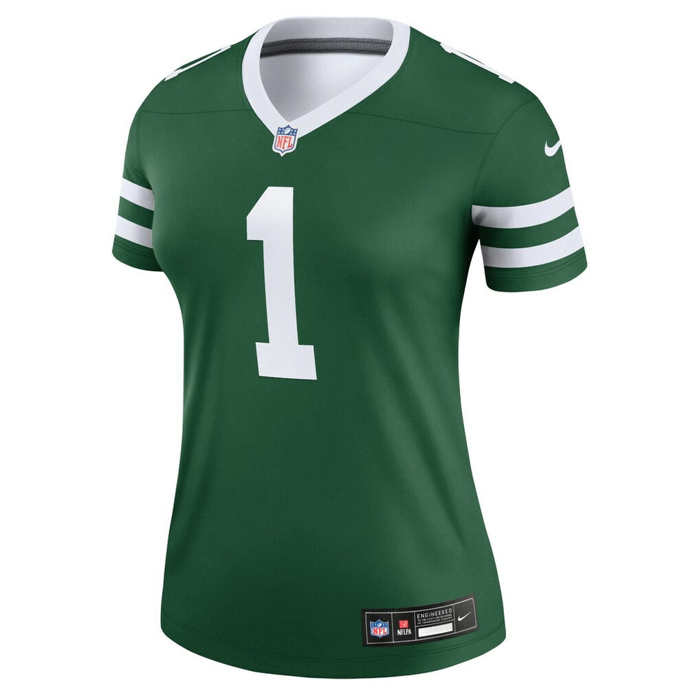 Ahmad Sauce Gardner New York Jets Women's Legend Player Performance Top - Legacy Green outlet