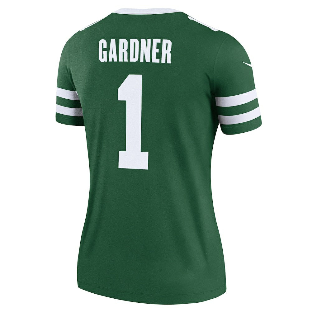 Ahmad Sauce Gardner New York Jets Women's Legend Player Performance Top - Legacy Green outlet