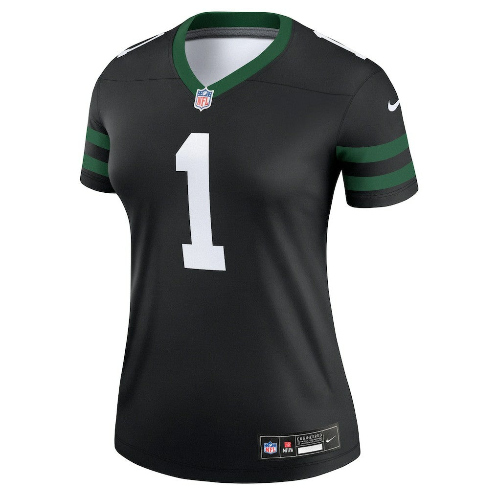 Ahmad Sauce Gardner New York Jets Women's Alternate Legend Player Performance Top - Legacy Black discount