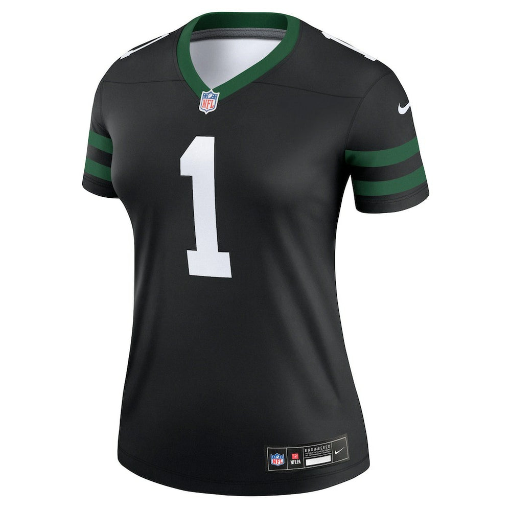 Ahmad Sauce Gardner New York Jets Women's Alternate Legend Player Performance Top - Legacy Black discount
