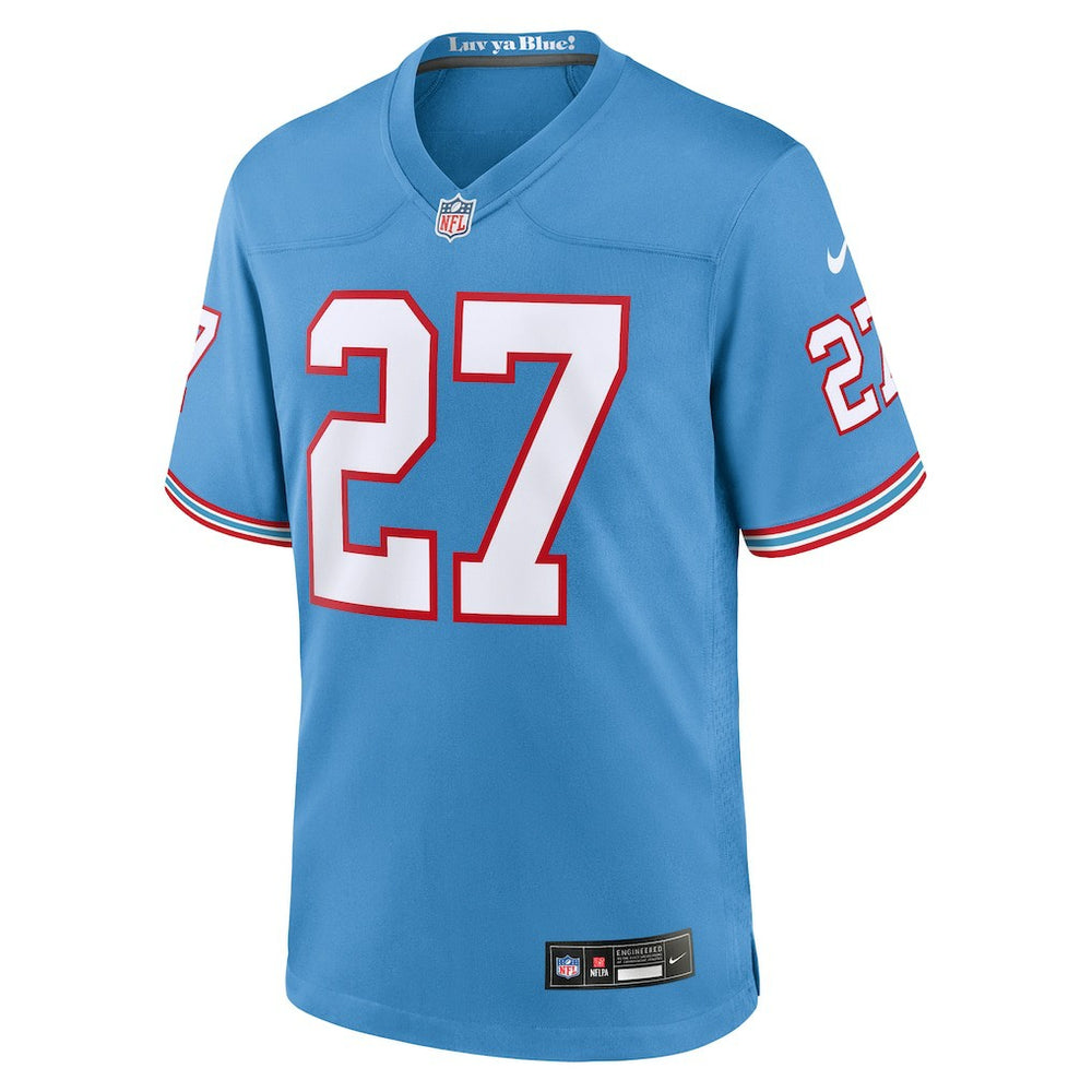 Eddie George Tennessee Titans Retired Player Alternate Game Jersey - Light Blue cheap