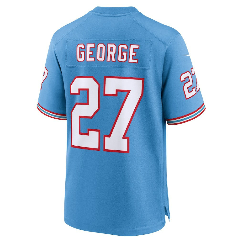 Eddie George Tennessee Titans Retired Player Alternate Game Jersey - Light Blue cheap