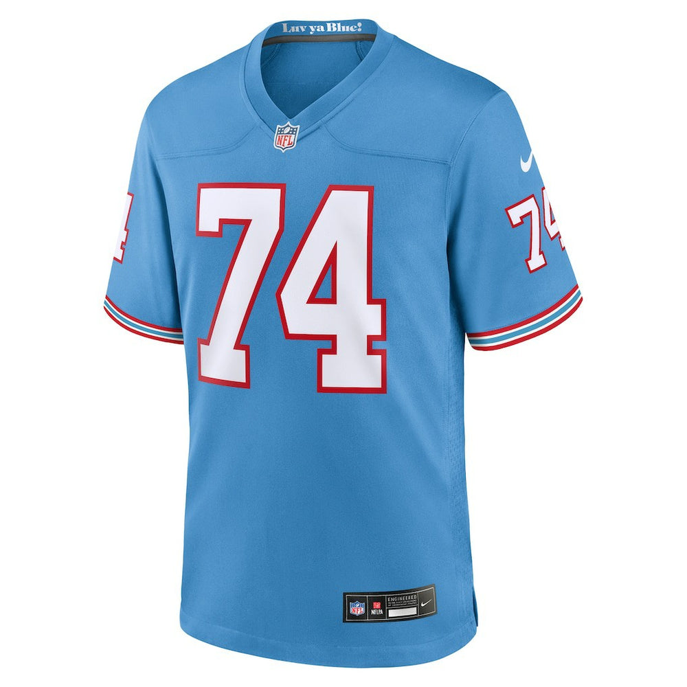 Bruce Matthews Tennessee Titans Retired Player Alternate Game Jersey - Light Blue online