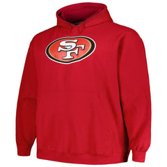Christian McCaffrey San Francisco 49ers Big & Tall Fleece Name & Number Pullover Hoodie - Scarlet online
