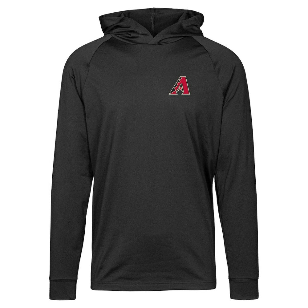 Arizona Diamondbacks Levelwear Dimension Insignia 2.0 Pullover Hoodie Black