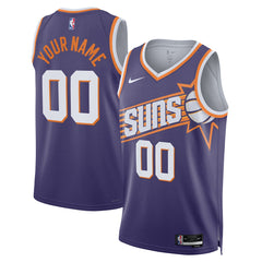 Phoenix Suns Unisex Swingman Custom Jersey - Purple - Icon Edition shop