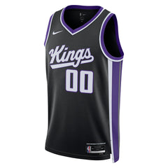 Sacramento Kings Unisex Swingman Custom Jersey - Icon Edition - Black on sale