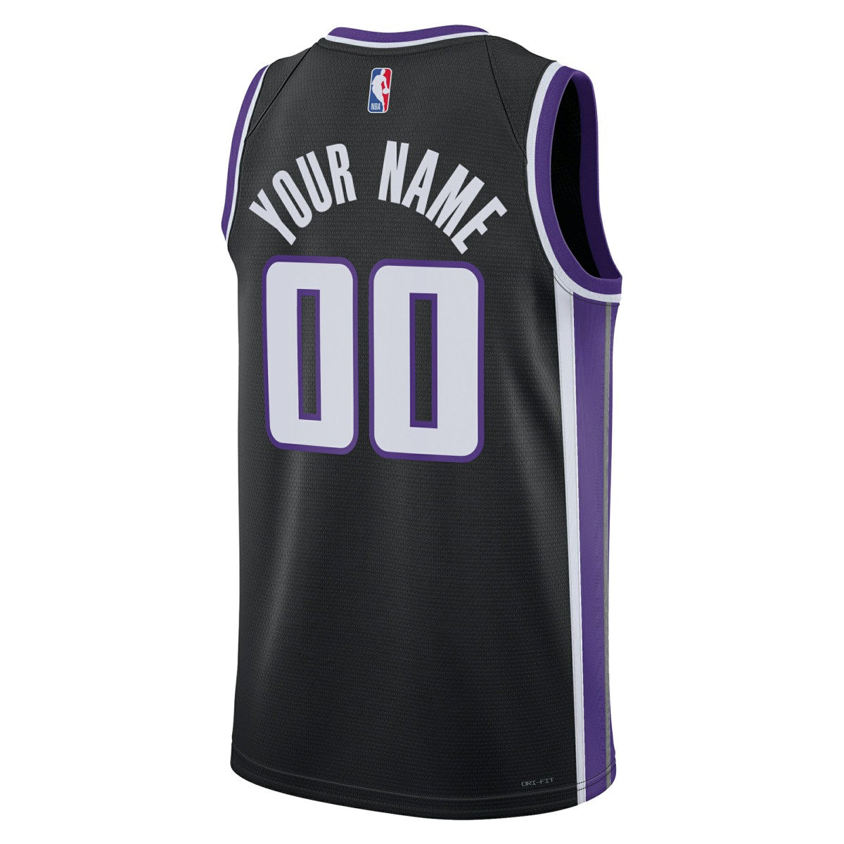 Sacramento Kings Unisex Swingman Custom Jersey - Icon Edition - Black on sale