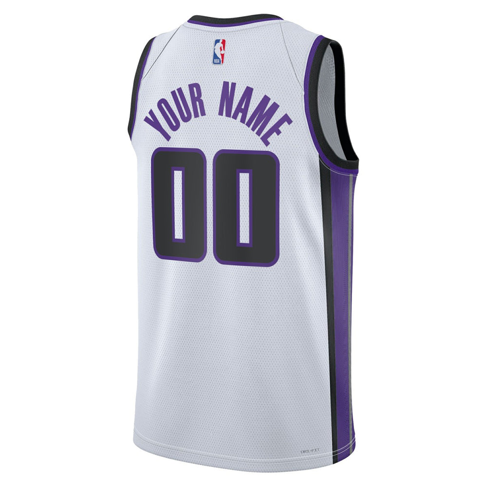 Sacramento Kings Unisex Swingman Custom Jersey - Association Edition - White outlet