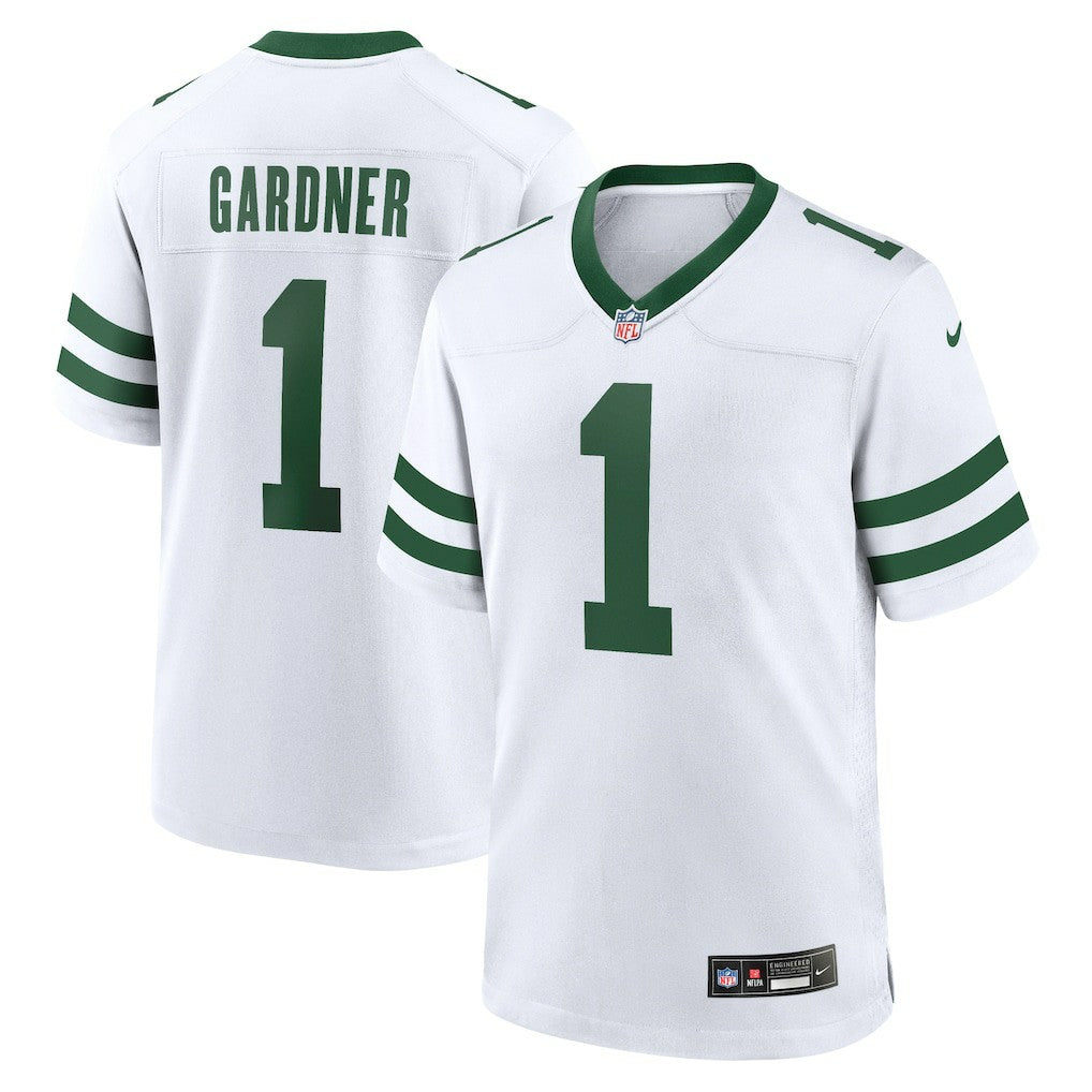 Ahmad Sauce Gardner New York Jets Game Jersey - Legacy White discount
