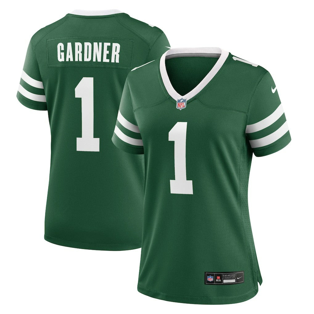 Ahmad Sauce Gardner New York Jets Women's Game Jersey - Legacy Green sale