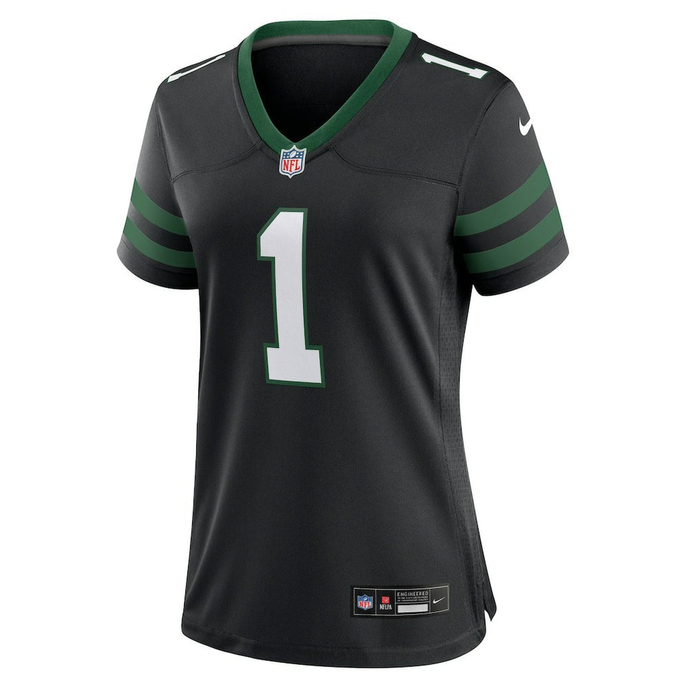 Ahmad Sauce Gardner New York Jets Women's Alternate Game Jersey - Legacy Black cheap