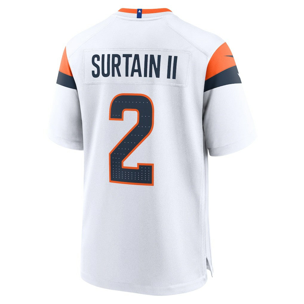 Patrick Surtain II Denver Broncos Mile High Collection Game Jersey - White on sale