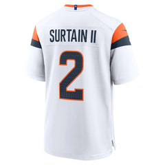 Patrick Surtain II Denver Broncos Mile High Collection Game Jersey - White on sale