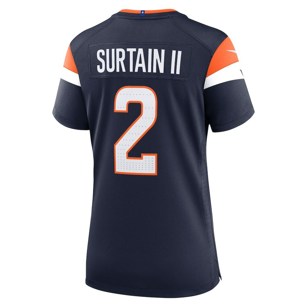 Patrick Surtain II Denver Broncos Women's Mile High Collection Alternate Game Jersey - Navy sale