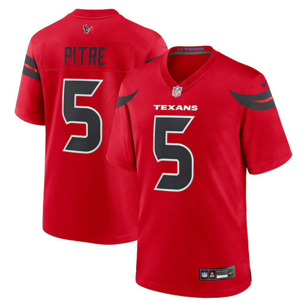 Jalen Pitre Houston Texans Alternate Game Jersey - Red sale