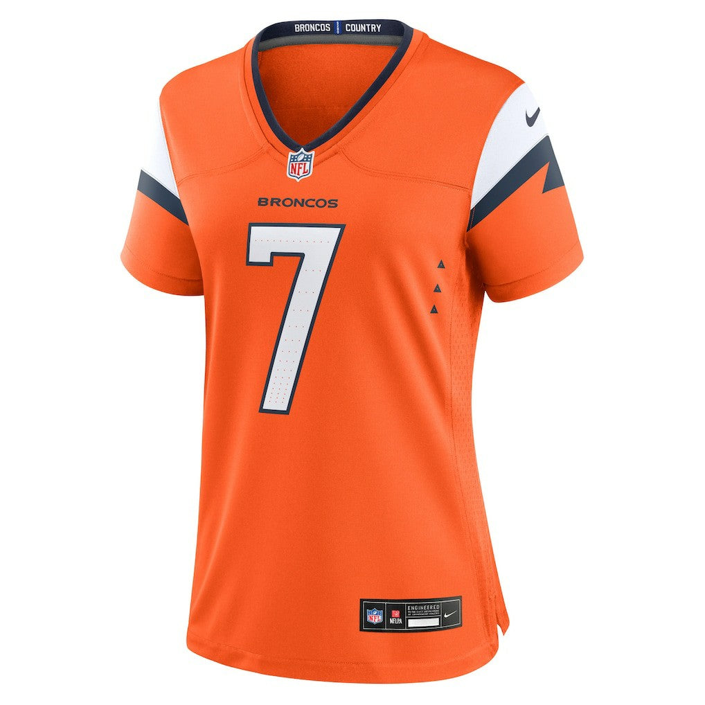 John Elway Denver Broncos Women's Mile High Collection Retired Player Game Jersey - Orange discount